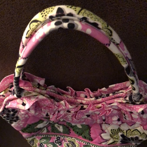 EUC “Pink/ Green Cute Mini Vera Bradley Bag” - Picture 2 of 7